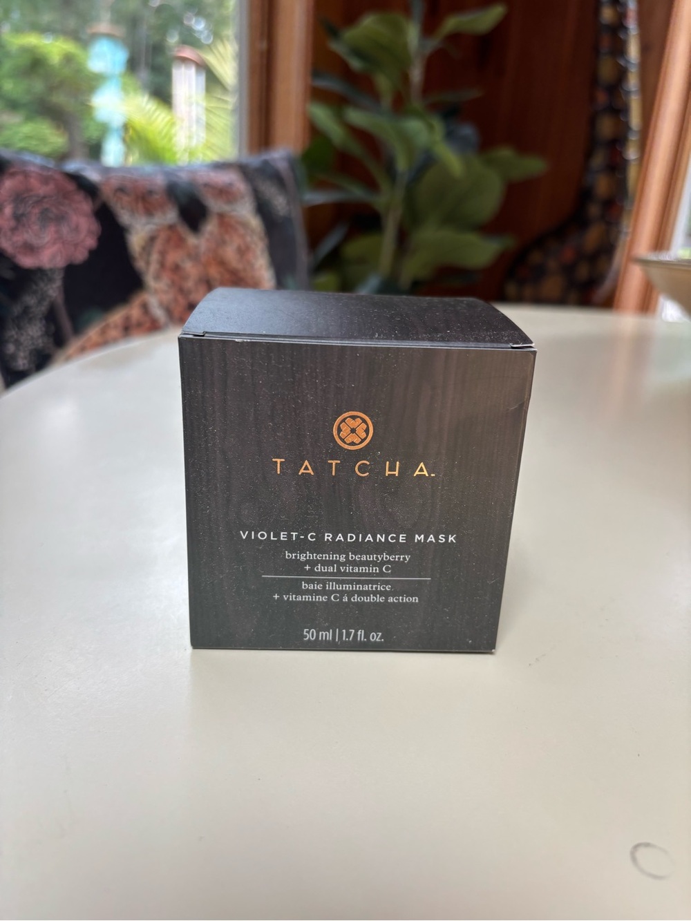 Tatcha Violet-C Radiance Mask — Black & Gold Packaging